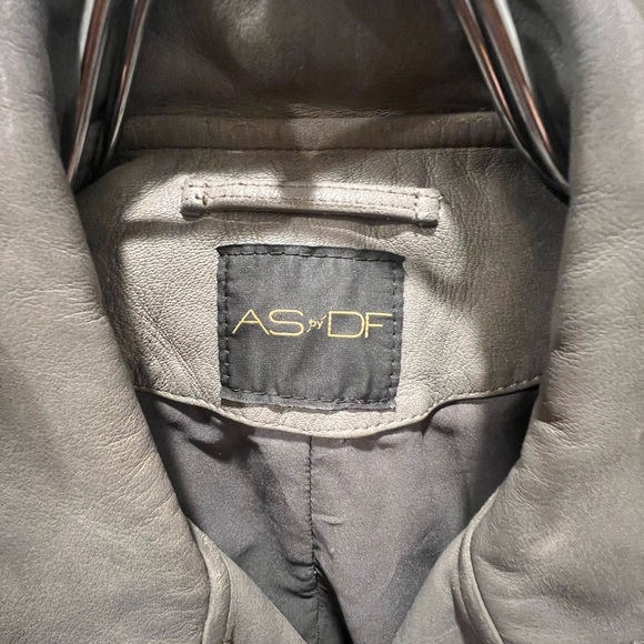 Genuine Italian Leather AS by DF jacket - Picture 3 of 6